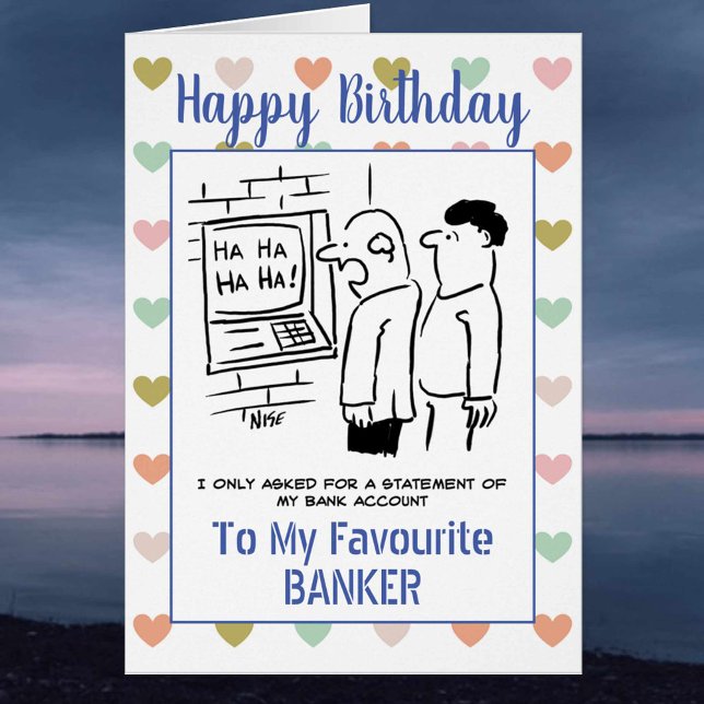 Joyeux banquier d'anniversaire (Créateur téléchargé)