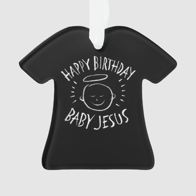 Joyeux bébé Jésus - Noël chrétien (devant)