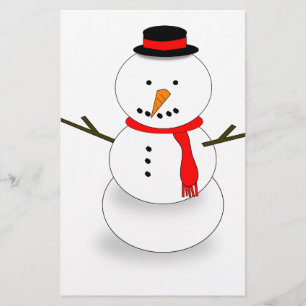 Joyeux bonhomme de neige de Noël