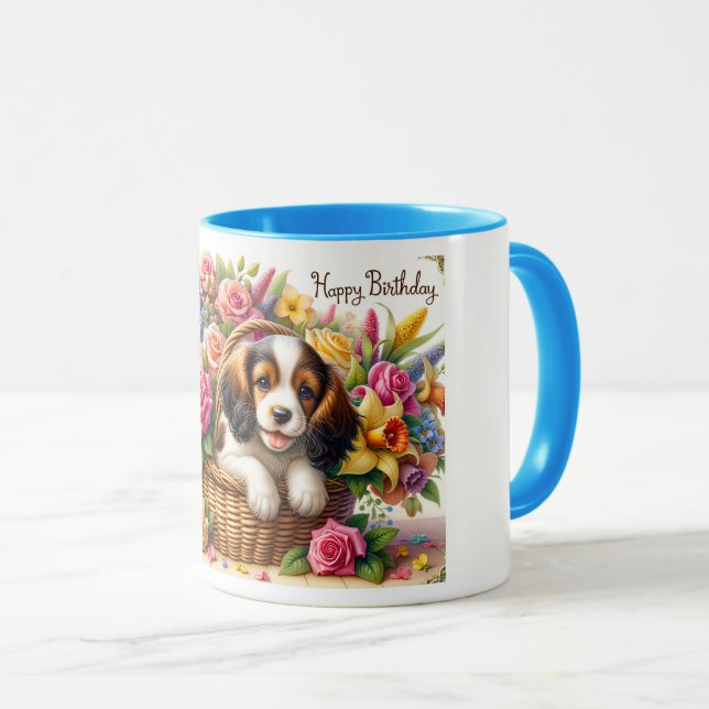 Joyeux cadeau d'anniversaire Mug (Devant droit)