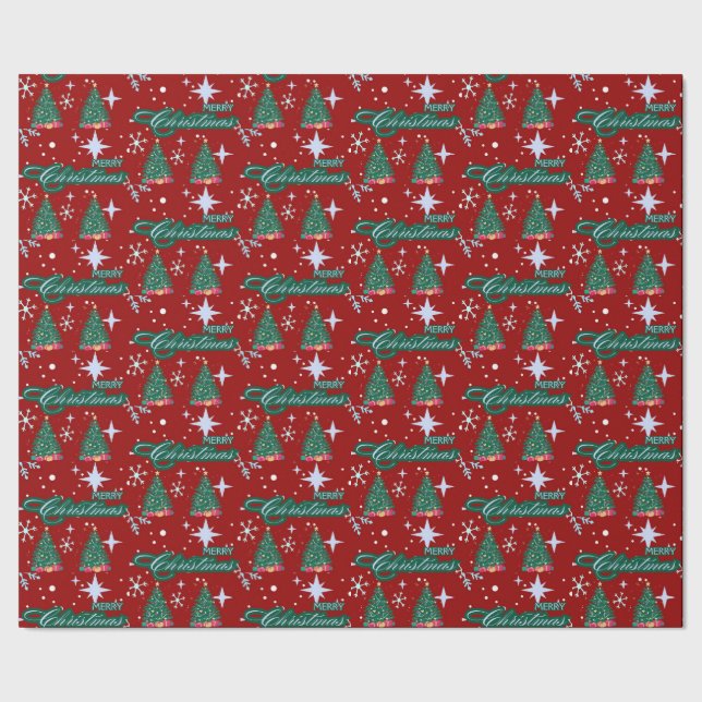 Joyeux cadeau de Noël papier enveloppement (Couture)