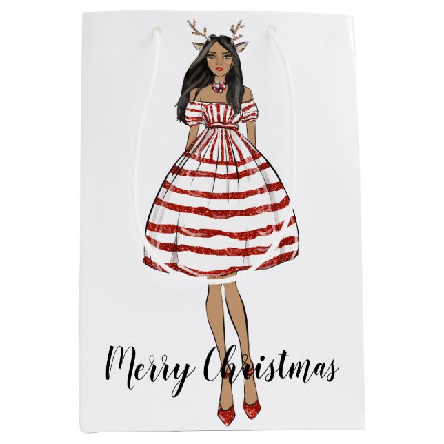 Joyeux cadeau de Noël sac (Devant)