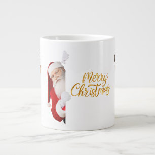 Joyeux café de Noël Mugs Père Noël et Reinde