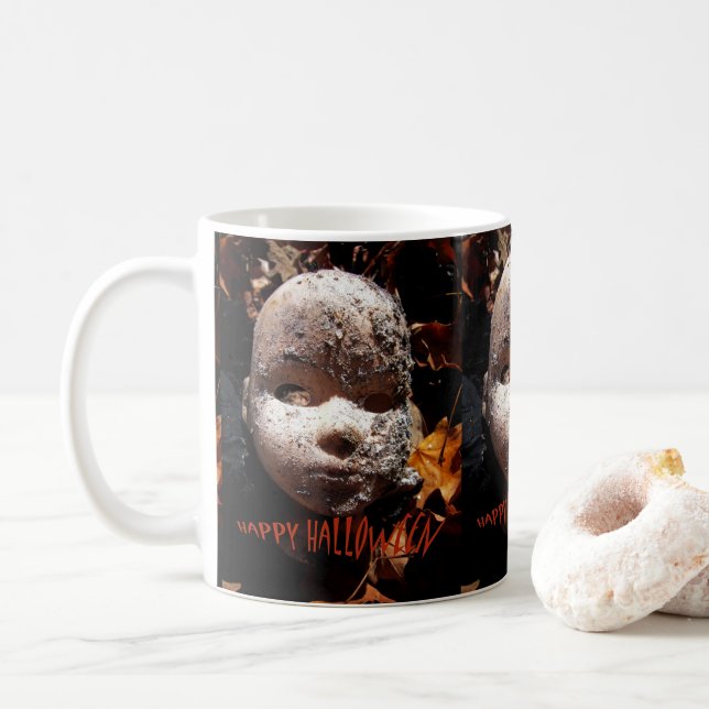 Joyeux café Halloween Mug (Avec donut)
