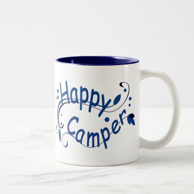 Joyeux Camper Blue Mugs (Droit)