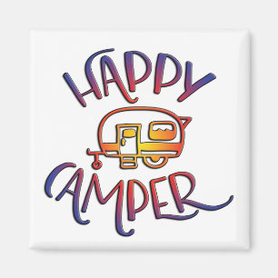 Joyeux Camper Magnet