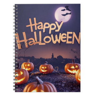 Joyeux Carnet citrouille d'Halloween