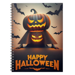 Joyeux Carnet citrouille d'Halloween