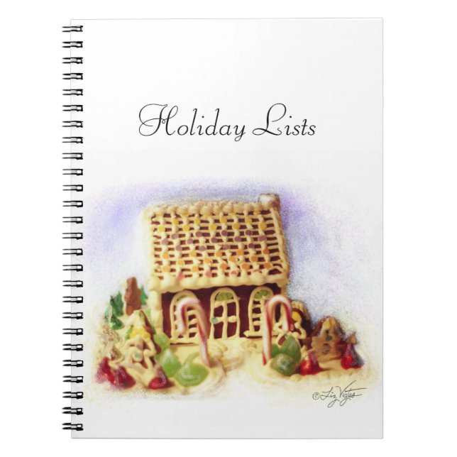 Joyeux Carnet de la maison de pain d'épices (Devant)