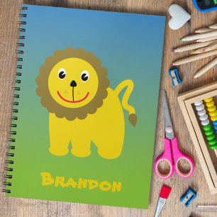 Joyeux carnet de lions