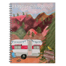 Joyeux Carnet Spiral Camping