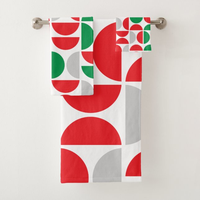 Joyeux Carreaux de vacances du milieu du siècle (En situation)