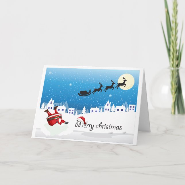 joyeux carte de vacances de noël (Devant)