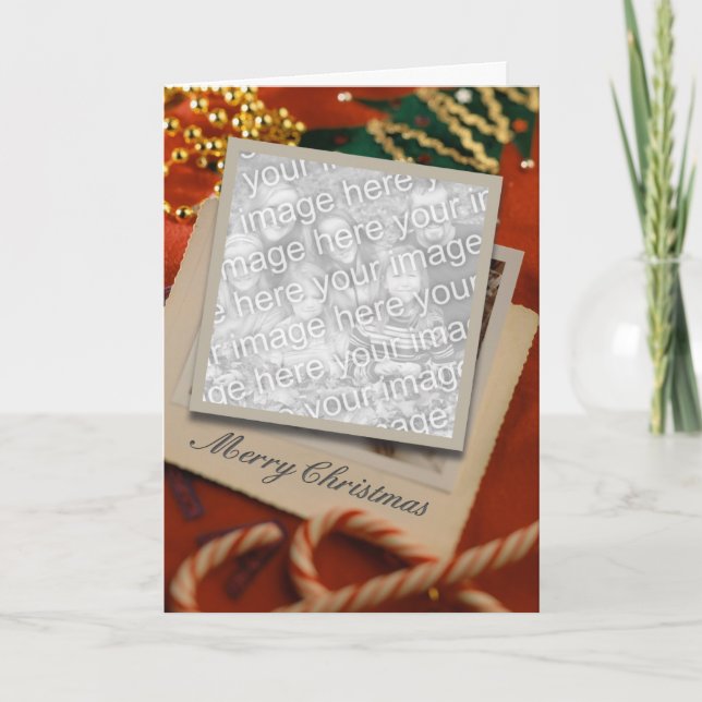 Joyeux Carte photo de Noël (Devant)