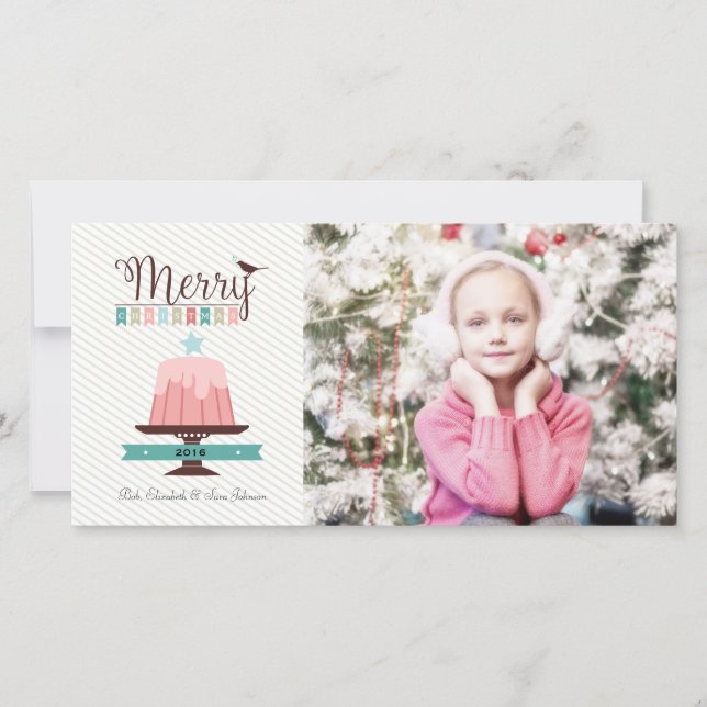Joyeux Carte photo de Noël (Devant)