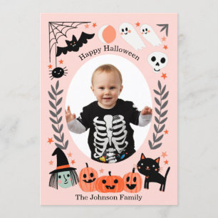 Joyeux carte photo d'Halloween