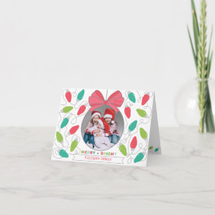 Joyeux + Carte photo lumineux