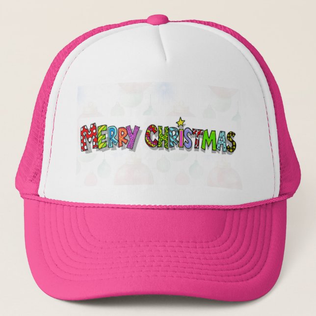 Joyeux Casquette de Noël (Devant)