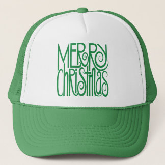 Joyeux Casquette vert de Noël
