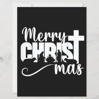 Joyeux Christ Mas chrétien Noël Jésus-Christm