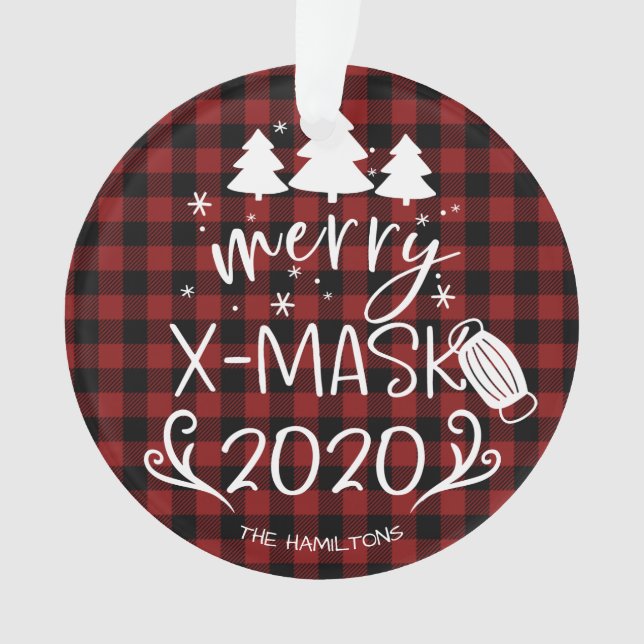 Joyeux ChristMasque Drôle 2020 Covid Pandémie (devant)