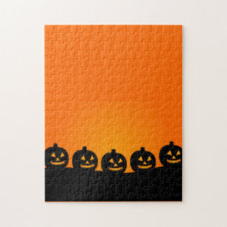 Joyeux Citrouille Face Puzzle