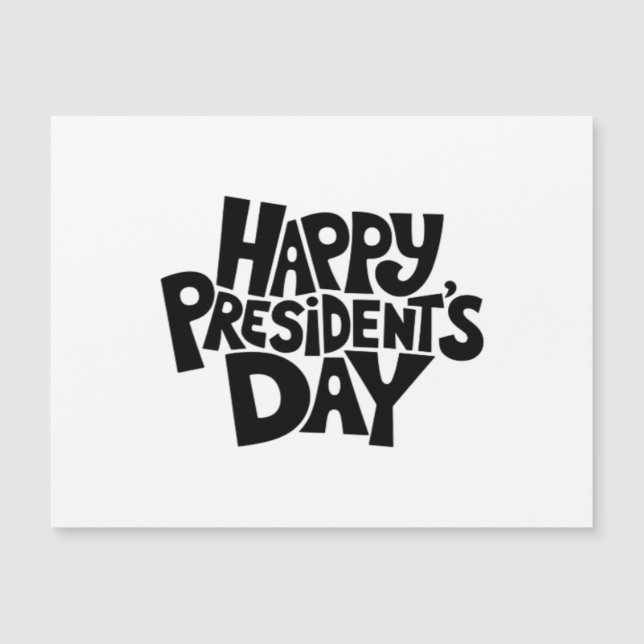 Joyeux classique de la fête du président (Devant)
