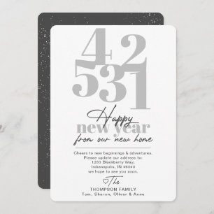 Joyeux Compte à rebours du Nouvel An Faire-part