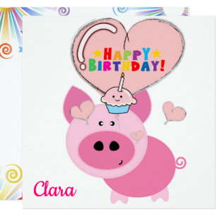 Cadeaux Joyeux Anniversaire Clara Zazzle Fr