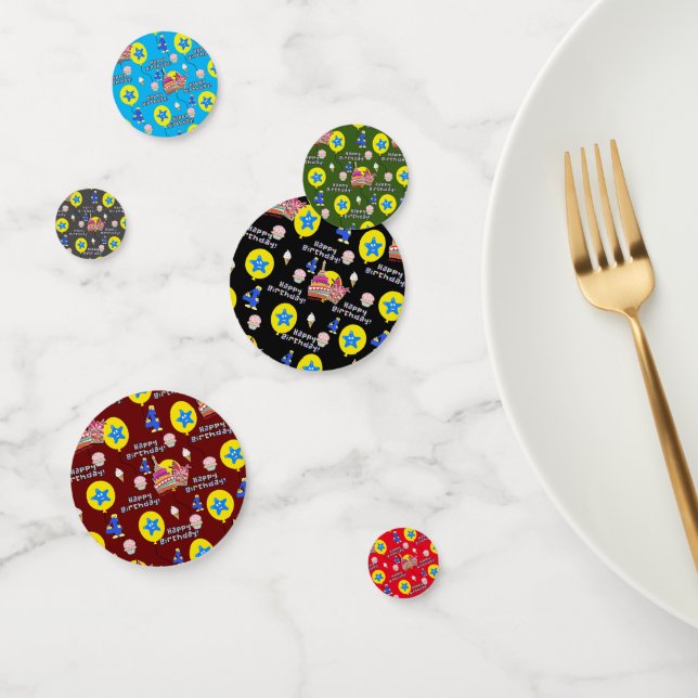 Joyeux Confetti du 4e anniversaire, #4 Anniversair (Groupe)