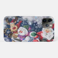 Joyeux coque iphone des amis de Noël