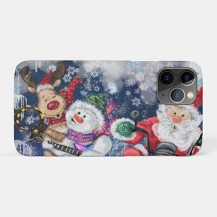 Joyeux coque iphone des amis de Noël