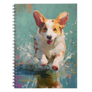 Joyeux Corgi Carnet Splash