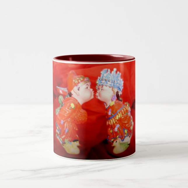 Joyeux couple marié Mug (Centre)