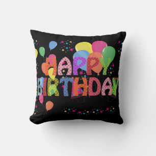 Joyeux Coussin d'anniversaire