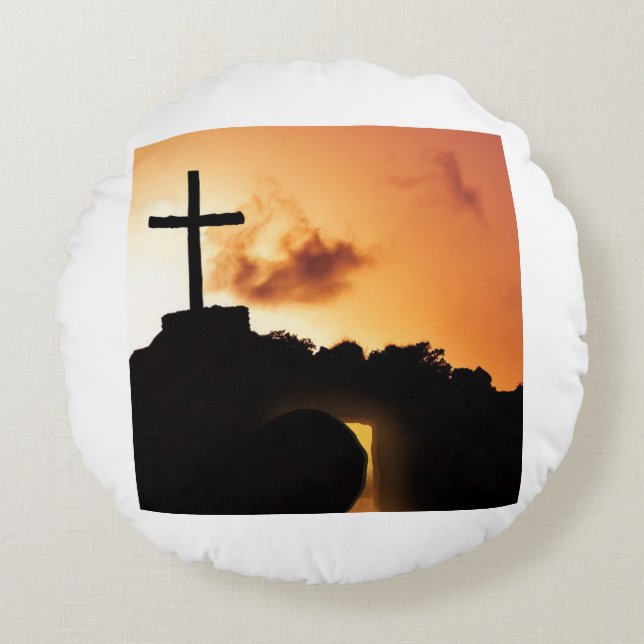 Joyeux coussin de Pâques (Devant)