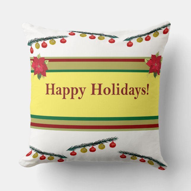 Joyeux Coussin de Vacances (Recto)