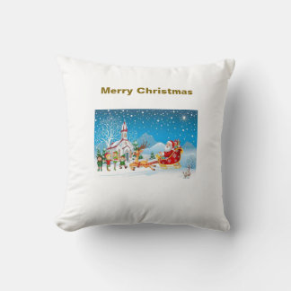 Joyeux Coussin décoratif de Noël