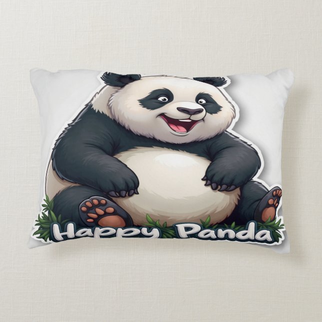 Joyeux Coussin Panda (Dos)