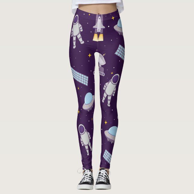 Joyeux dans les Leggings spatiaux (Devant)
