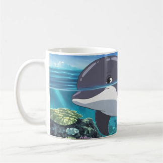Joyeux Dauphin Splash Mug