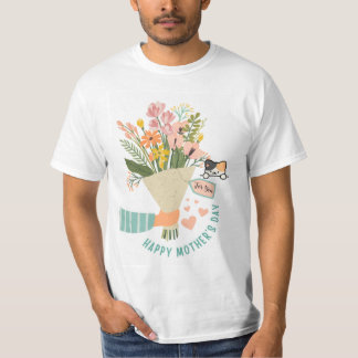Joyeux design de T-shirt pour la fête des mères