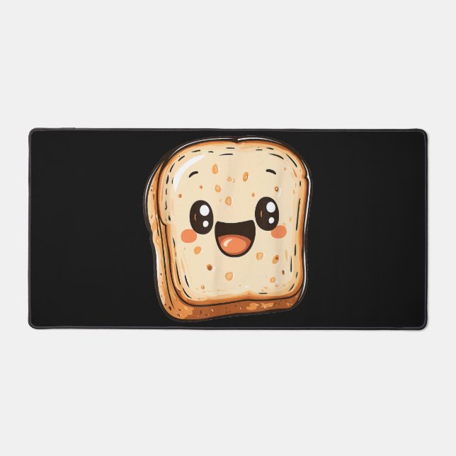 Joyeux dessin en tranches de pain souriant toast (Recto)