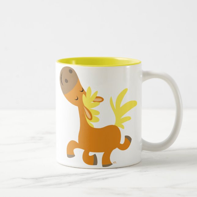 Joyeux dessin Pony Mug (Droit)