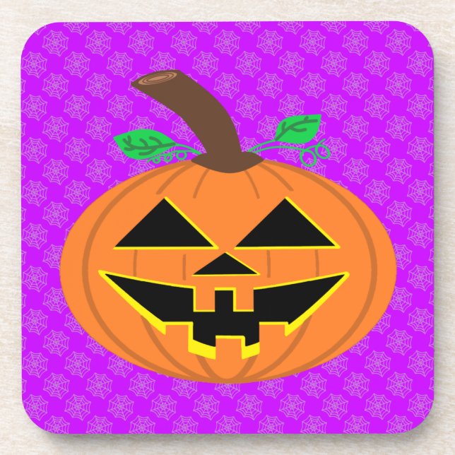 Joyeux Dessous de verre Citrouilles Halloween (Devant)