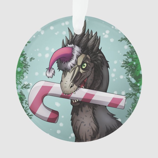 Joyeux dinosaure de Noël (devant)