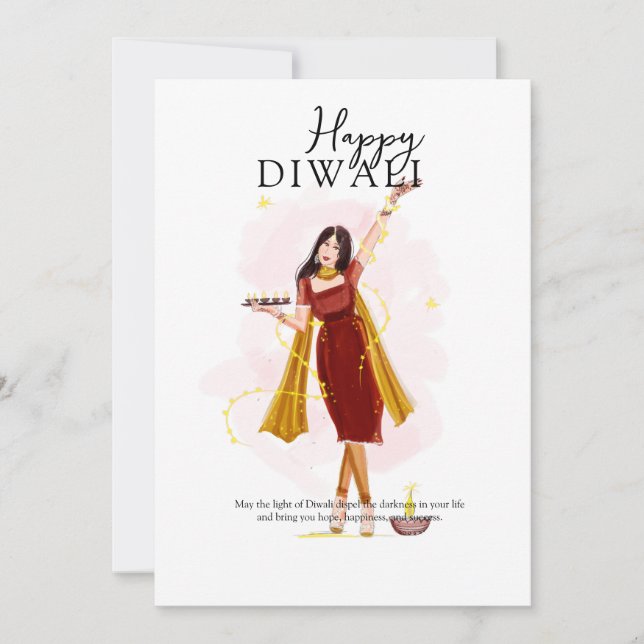 Joyeux diwali (Devant)