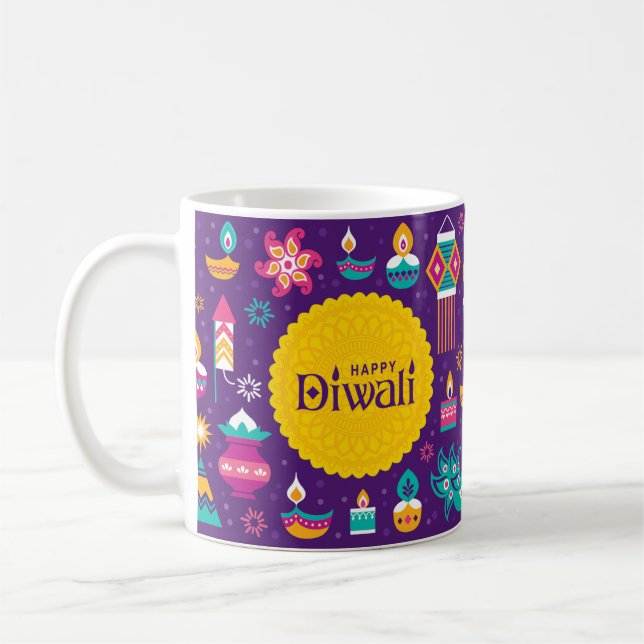 Joyeux Diwali Mug (Gauche)