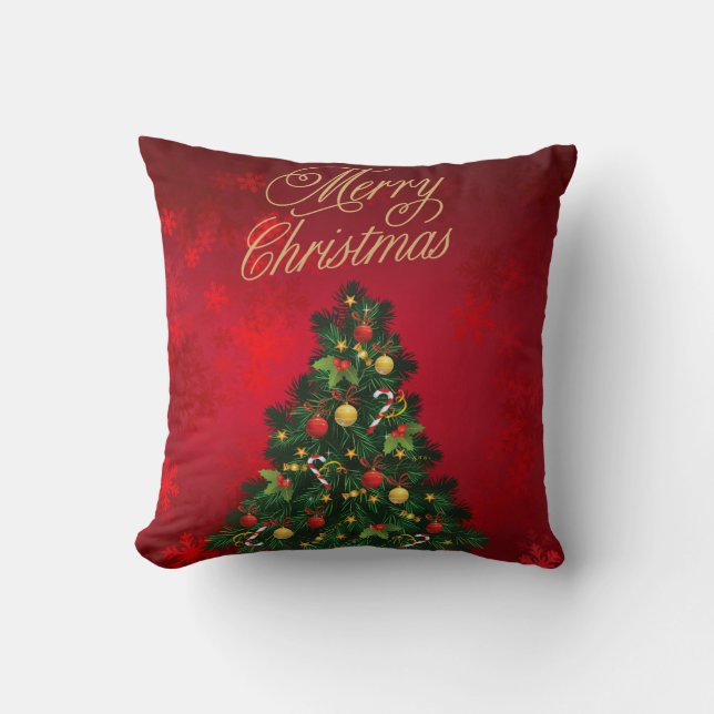 Joyeux et brillant Coussin de Noël (Recto)