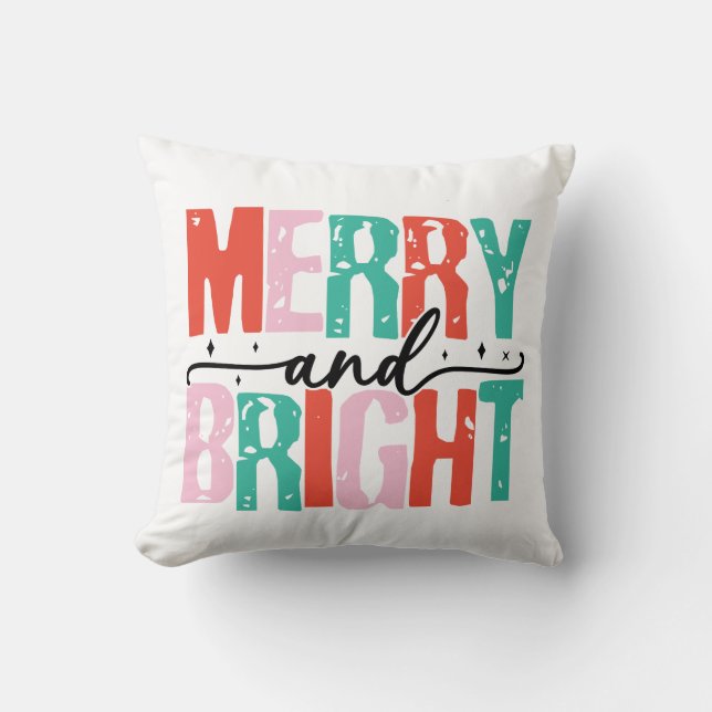 Joyeux et brillant Coussin de vacances (Recto)